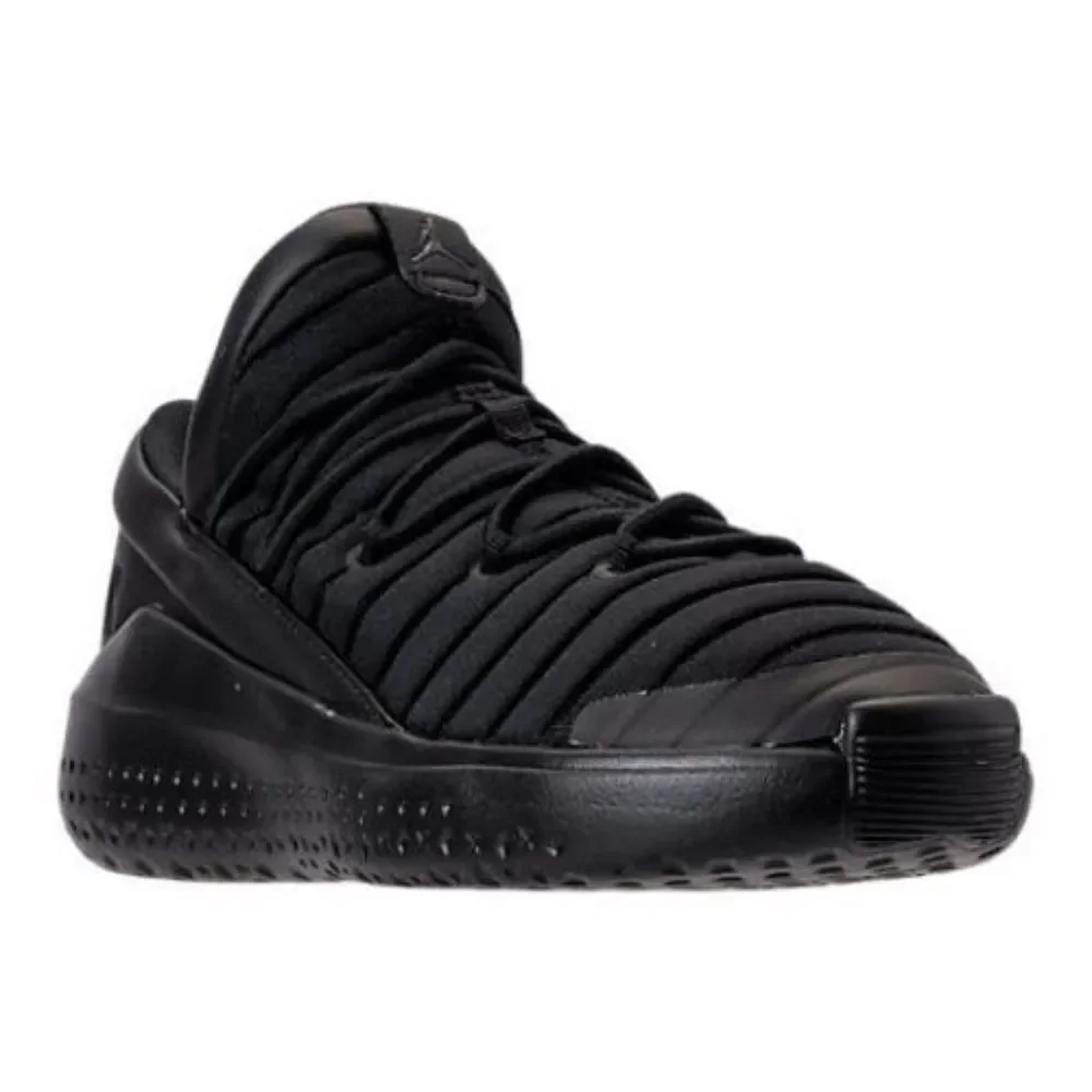 Air Jordan Kid's Boys Flight Luxe Black Low Top Athletic Sneaker Shoes Size 2Y